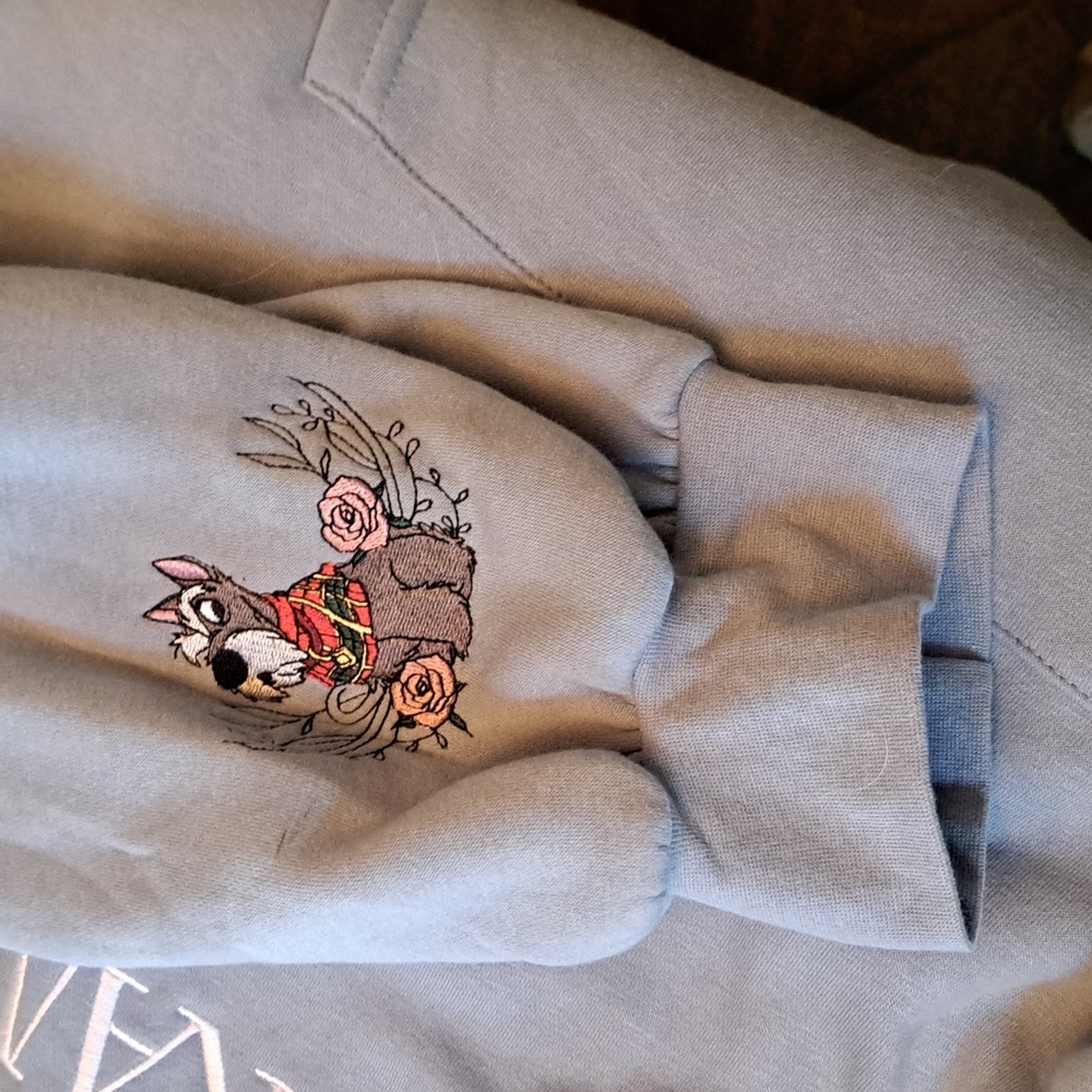 Disney Blue Lady and the Tramp Women's Hoodie - Picture 8 of 16